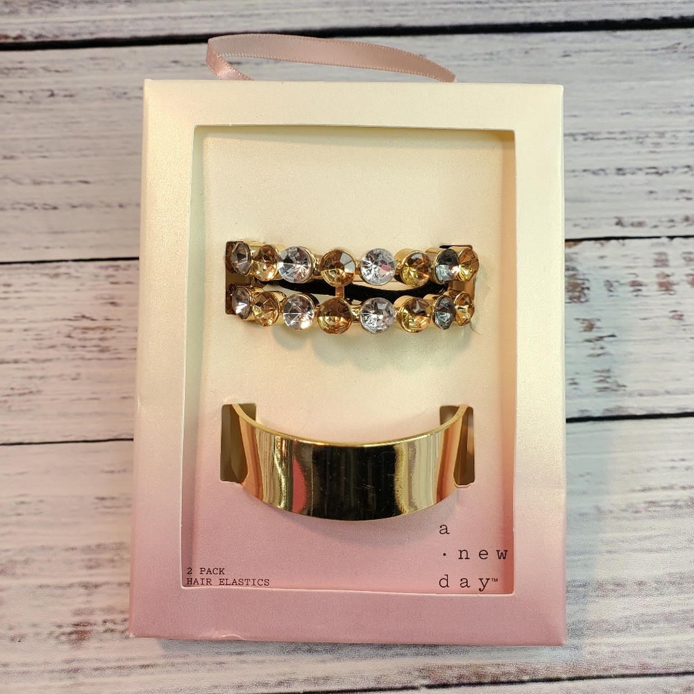 Hair Elastics  2 Pk